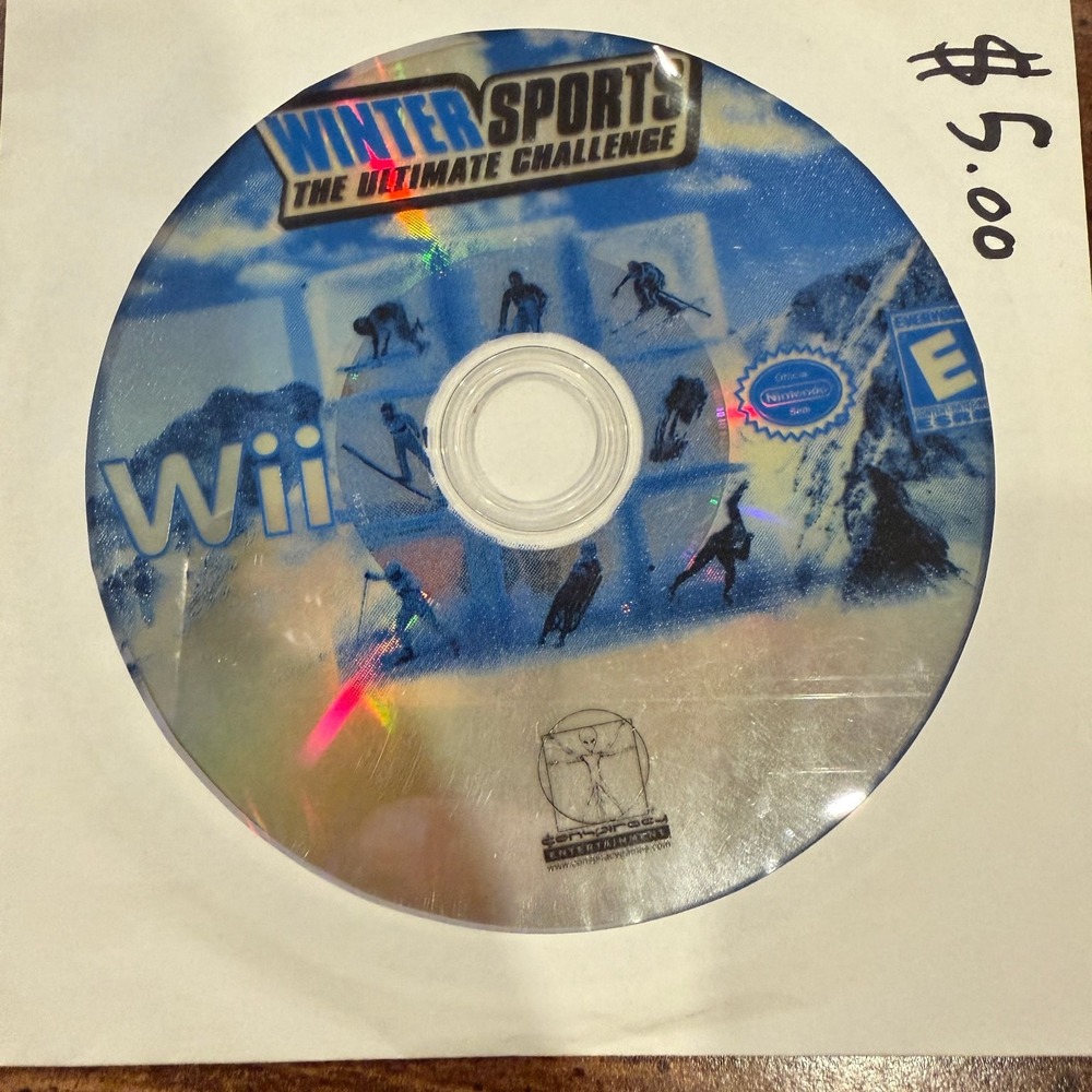 Winter Sports The Ultimate Challenge Nintendo Wii Video Game Disc Only 2008 E